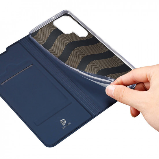 Dux Ducis Samsung Galaxy S22 Ultra Flip Stand Case Θήκη Βιβλίο - Blue