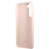 Karl Lagerfeld Samsung Galaxy S22 Plus Silicone Karl's Head Θήκη Σιλικόνης - Pink - KLHCS22MSLKHPI