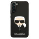 Karl Lagerfeld Samsung Galaxy S22 Plus Silicone Karl's Head Θήκη Σιλικόνης - Black - KLHCS22MSLKHBK