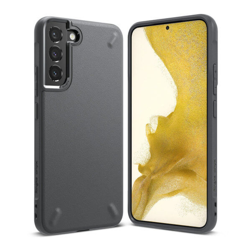 Ringke Samsung Galaxy S22 Onyx Durable TPU Case Θήκη Σιλικόνης - Grey