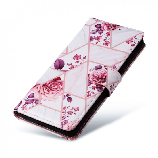 Tech-Protect Samsung Galaxy A53 5G Θήκη Πορτοφόλι Stand από Δερματίνη - Floral Rose