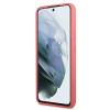 Guess Samsung Galaxy S22 Plus Silicone Script Metal Logo Θήκη Σιλικόνης - Fuchsia - GUHCS22MLSLMGFU