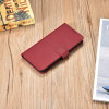 iCarer Samsung Galaxy S22 Plus Haitang Leather Θήκη Πορτοφόλι Stand από Γνήσιο Δέρμα - Red