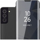 Cadorabo Samsung Galaxy S22 Plus Clear View Θήκη Βιβλίο - Black