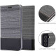 Cadorabo Samsung Galaxy S22 Plus Θήκη Βιβλίο Stand - Grey - Black