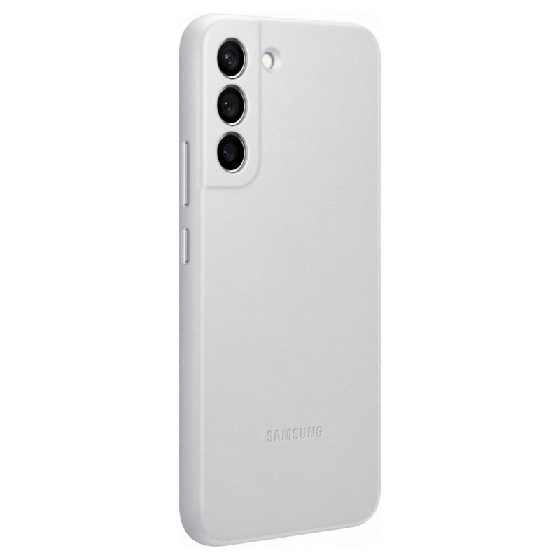 Samsung Genuine Leather Cover Samsung Galaxy S22 Plus Θήκη από Γνήσιο Δέρμα - Light Grey - EF-VS906LJEGWW Samsung Genuine Leather Cover Samsung Galaxy S22 Plus Θήκη από Γνήσιο Δέρμα - Light Grey - EF-VS906LJEGWW