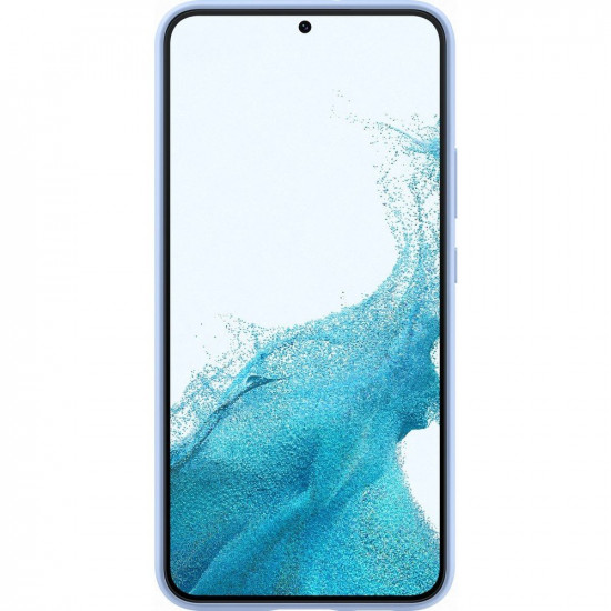 Samsung Rubber Silicone Cover Samsung Galaxy S22 Θήκη Σιλικόνης - Light Blue - EF-PS901TLEGWW