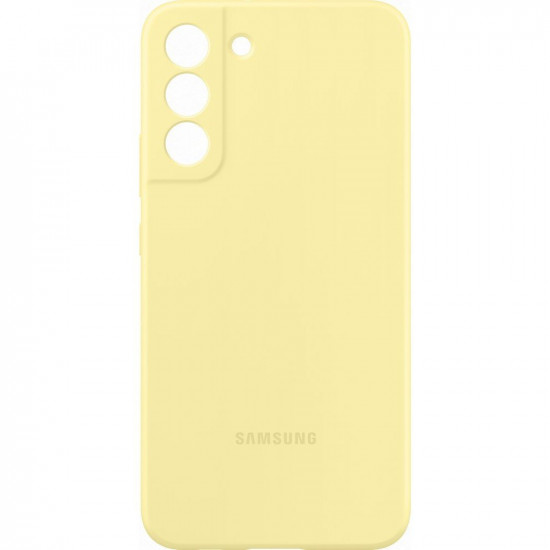 Samsung Rubber Silicone Cover Samsung Galaxy S22 Θήκη Σιλικόνης - Yellow - EF-PS901TYEGWW