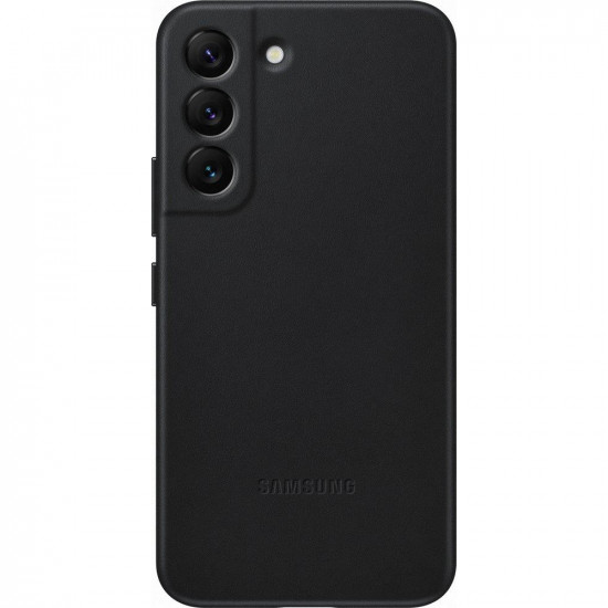 Samsung Genuine Leather Cover Samsung Galaxy S22 Θήκη από Γνήσιο Δέρμα - Black - EF-VS901LBEGWW
