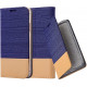 Cadorabo iPhone 13 Θήκη Βιβλίο Stand - Dark Blue - Brown