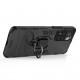 Erbord Xiaomi Poco M4 Pro 5G / Redmi Note 11S 5G  KickStand Ring Σκληρή Θήκη Υψηλής Προστασίας με Πλαίσιο Σιλικόνης και Δαχτυλίδι Συγκράτησης - Black