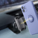 Forcell Xiaomi Redmi Note 11 / Redmi Note 11S Θήκη Σιλικόνης με Δαχτυλίδι Συγκράτησης - Purple