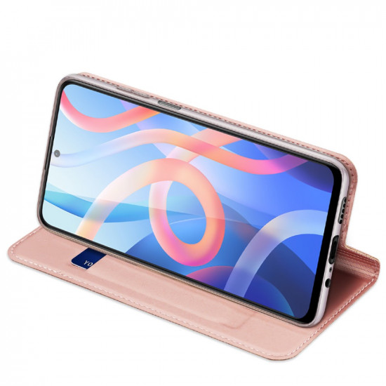 Dux Ducis Xiaomi Poco M4 Pro 5G / Redmi Note 11S 5G Flip Stand Case Θήκη Βιβλίο - Pink