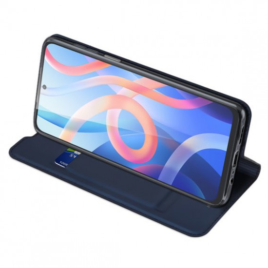 Dux Ducis Xiaomi Poco M4 Pro 5G / Redmi Note 11S 5G Flip Stand Case Θήκη Βιβλίο - Blue