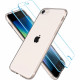 Spigen iPhone SE 2022 / SE 2020 / 7 / 8 Crystal Pack Θήκη Σιλικόνης με Προστασία Οθόνης - Crystal Clear