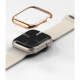 Ringke Θήκη Apple Watch 7 / 8 / 9 - 41 mm Bezel Styling - Glossy Rose Gold
