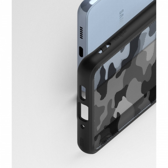 Ringke Samsung Galaxy A53 5G Fusion Σκληρή Θήκη με Πλαίσιο Σιλικόνης - Black - Camo