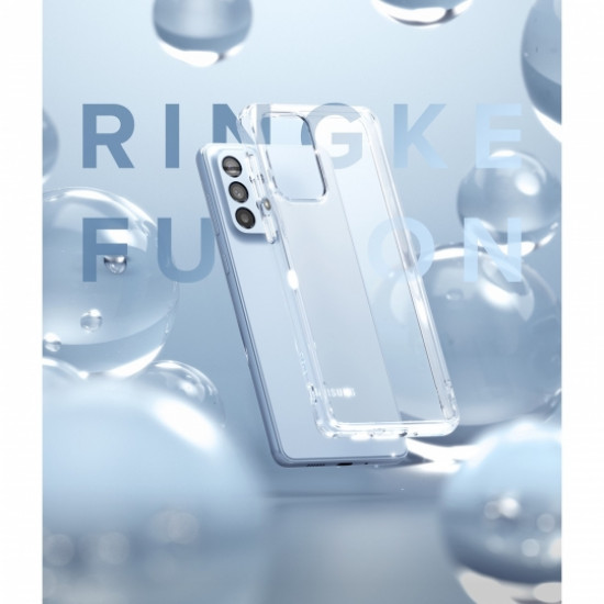 Ringke Samsung Galaxy A53 5G Fusion Σκληρή Θήκη με Πλαίσιο Σιλικόνης - Ματ Διάφανη 