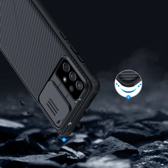 Nillkin Samsung Galaxy A53 5G CamShield Pro Σκληρή Θήκη με Κάλυμμα για την Κάμερα - Black