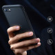 Tech-Protect iPhone SE 2022 / SE 2020 / 7 / 8 MattFit Σκληρή Θήκη με Πλαίσιο Σιλικόνης - Ημιδιάφανη / Black