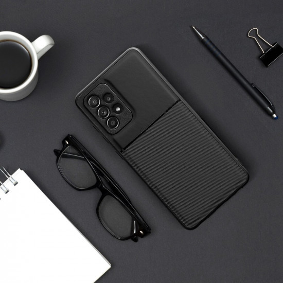 Forcell Samsung Galaxy A53 5G Noble Σκληρή Θήκη με Πλαίσιο Σιλικόνης - Black