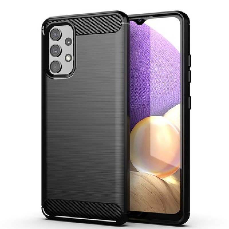 Forcell Samsung Galaxy A33 5G Θήκη Rugged Carbon TPU - Black