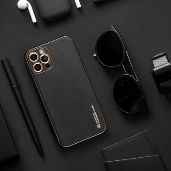 Forcell Samsung Galaxy A33 5G Θήκη από Οικολογικό Δέρμα - Black