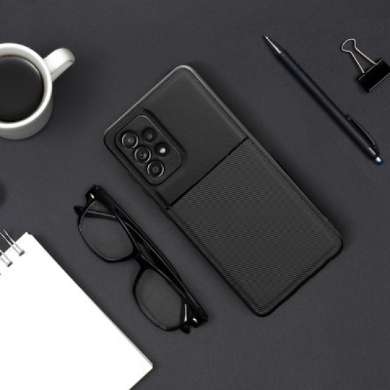 Forcell Samsung Galaxy A33 5G Noble Σκληρή Θήκη με Πλαίσιο Σιλικόνης - Black