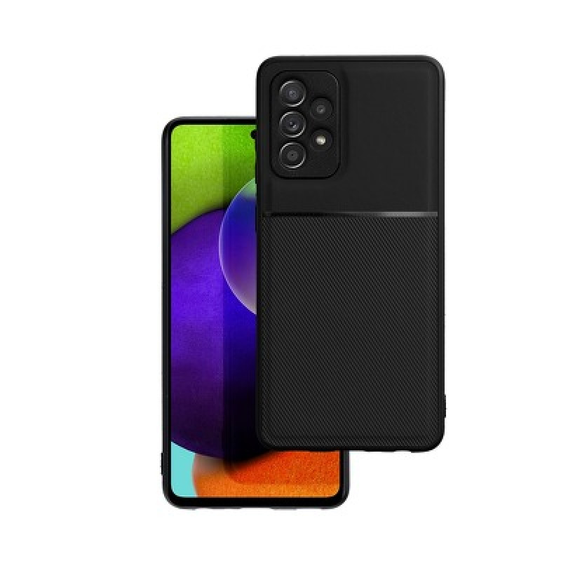 Forcell Samsung Galaxy A33 5G Noble Σκληρή Θήκη με Πλαίσιο Σιλικόνης - Black