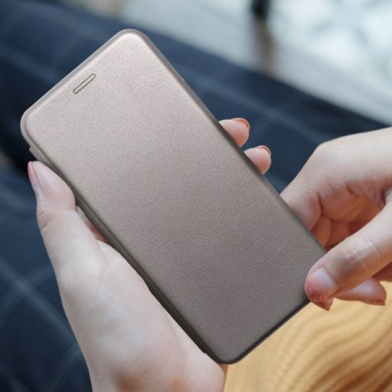 Forcell Samsung Galaxy A33 5G Elegance Θήκη Βιβλίο Stand - Grey