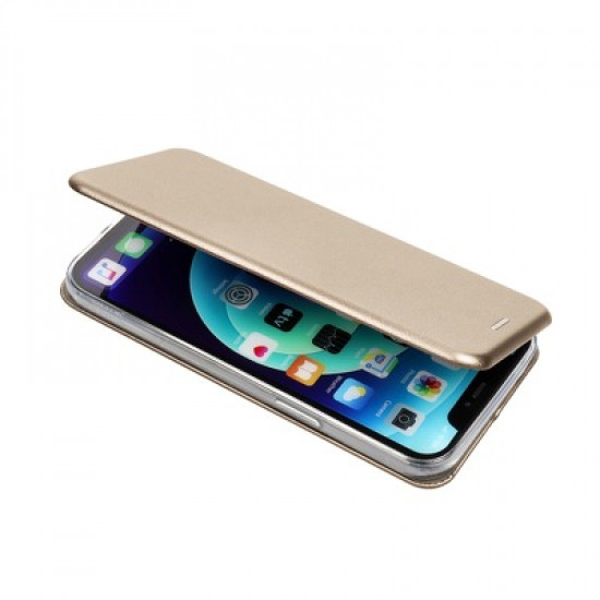Forcell Samsung Galaxy A33 5G Elegance Θήκη Βιβλίο Stand - Gold