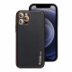 Forcell Samsung Galaxy A13 4G Θήκη από Οικολογικό Δέρμα - Black