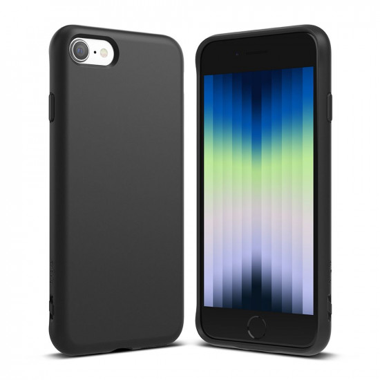 Ringke iPhone SE 2022 / SE 2020 / 7 / 8 Air S TPU Case Θήκη Σιλικόνης - Black