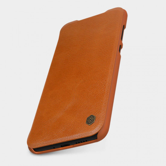 Nillkin Samsung Galaxy A33 5G Qin Leather Flip Book Case Θήκη Βιβλίο - Brown
