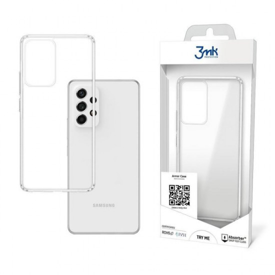 3MK Samsung Galaxy A53 5G Armor Θήκη Σιλικόνης - Διάφανη