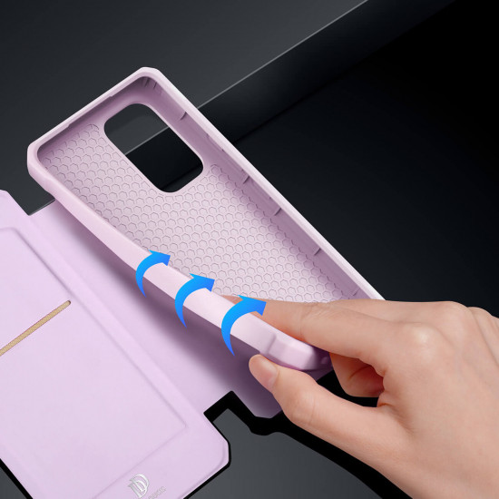 Dux Ducis Samsung Galaxy A33 5G Skin X Flip Stand Case Θήκη Βιβλίο - Pink