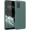 KW Samsung Galaxy A03s Θήκη Σιλικόνης TPU - Teal Green - 56517.171