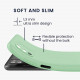 KW Samsung Galaxy A03s Θήκη Σιλικόνης TPU - Mint Green Matte - 56517.50