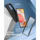 Supcase Samsung Galaxy A33 5G Clayco Xenon Θήκη Σιλικόνης με Προστασία Οθόνης - Black