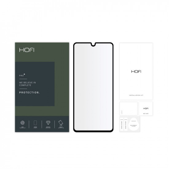 Hofi Samsung Galaxy A33 5G Full Pro Glass + 0.3mm 2.5D 9H Full Screen Tempered Glass Αντιχαρακτικό Γυαλί Οθόνης - Black