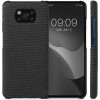 KW Xiaomi Poco X3 NFC / Poco X3 Pro Σκληρή Θήκη με Υφασμάτινη Επένδυση - Dark Grey - 57486.19
