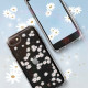 CYRILL iPhone SE 2022 / SE 2020 / 7 / 8 Cecile Σκληρή Θήκη με Πλαίσιο Σιλικόνης - White Daisy