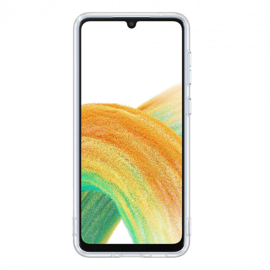 Samsung Soft Clear Cover Samsung Galaxy A33 5G Θήκη Σιλικόνης - Διάφανη - EF-QA336TTEGWW