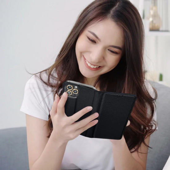 GreenGo Smart Magnet Stand Case for Xiaomi Redmi Note 11 / 11S - Black