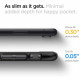 Spigen iPhone SE 2022 / SE 2020 / 7 / 8 Thin Fit Σκληρή Θήκη - Black