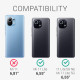 KW Xiaomi Mi 11 Lite / Mi 11 Lite 5G Θήκη Σιλικόνης Rubber TPU - Caribbean Blue - 54730.224