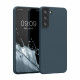 KW Samsung Galaxy S22 Plus Θήκη Σιλικόνης Rubberized TPU - Slate Gray - 57569.202