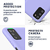 KW Samsung Galaxy A03s Θήκη Σιλικόνης Rubber TPU - Lavender - 57566.108