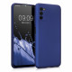 KW Samsung Galaxy A03s Θήκη Σιλικόνης TPU - Metallic Blue - 56518.64