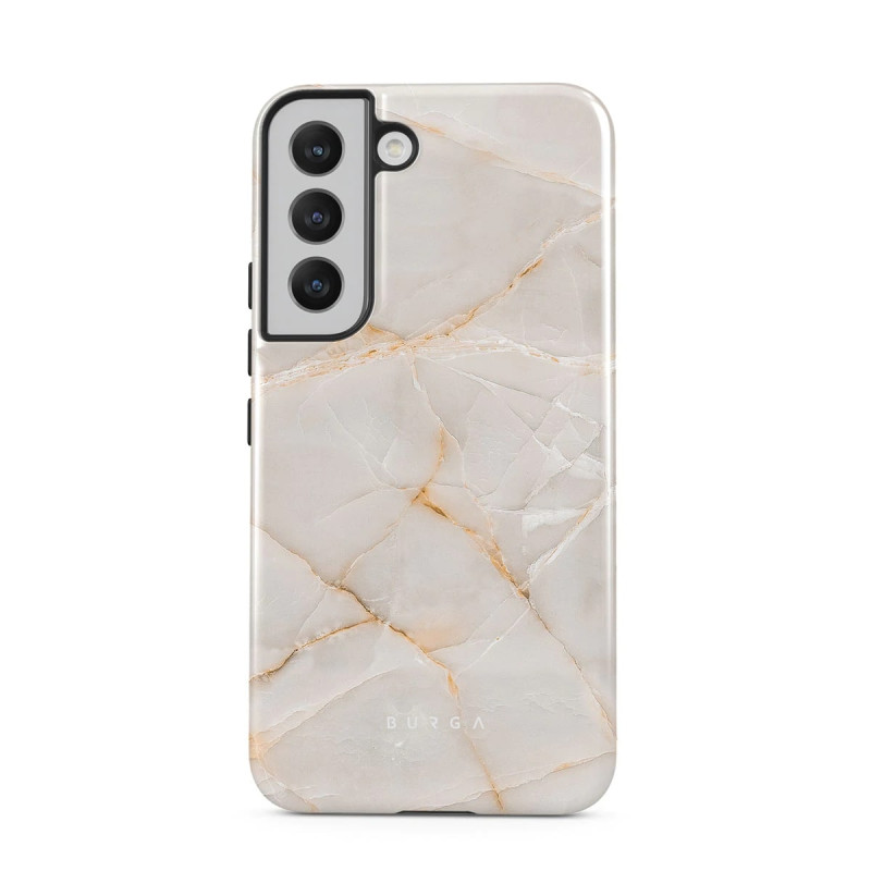 Burga Samsung Galaxy S22 Plus Fashion Tough Σκληρή Θήκη - Vanilla Sand